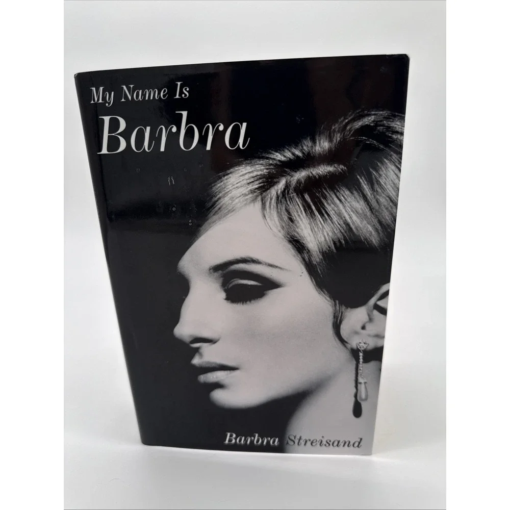 My Name Is Barbra by Barbra Streisand Hard Cover‎ Book W/Book Jacket
